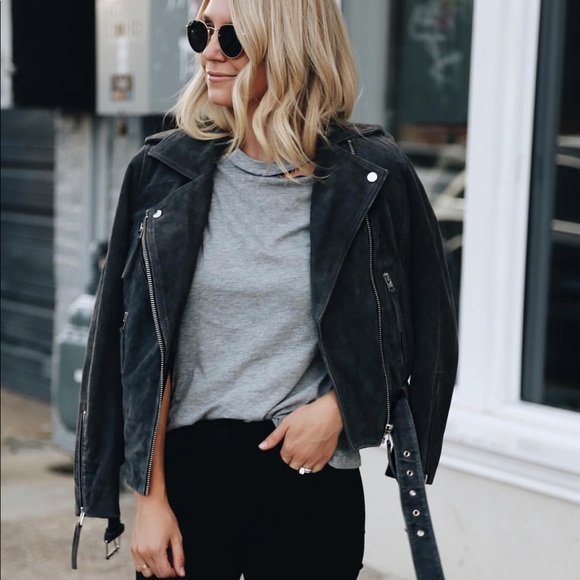 topshop suede jacket